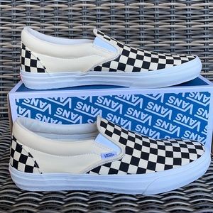 Vans Classic Slip-On V Canvas Checkerboard MENS